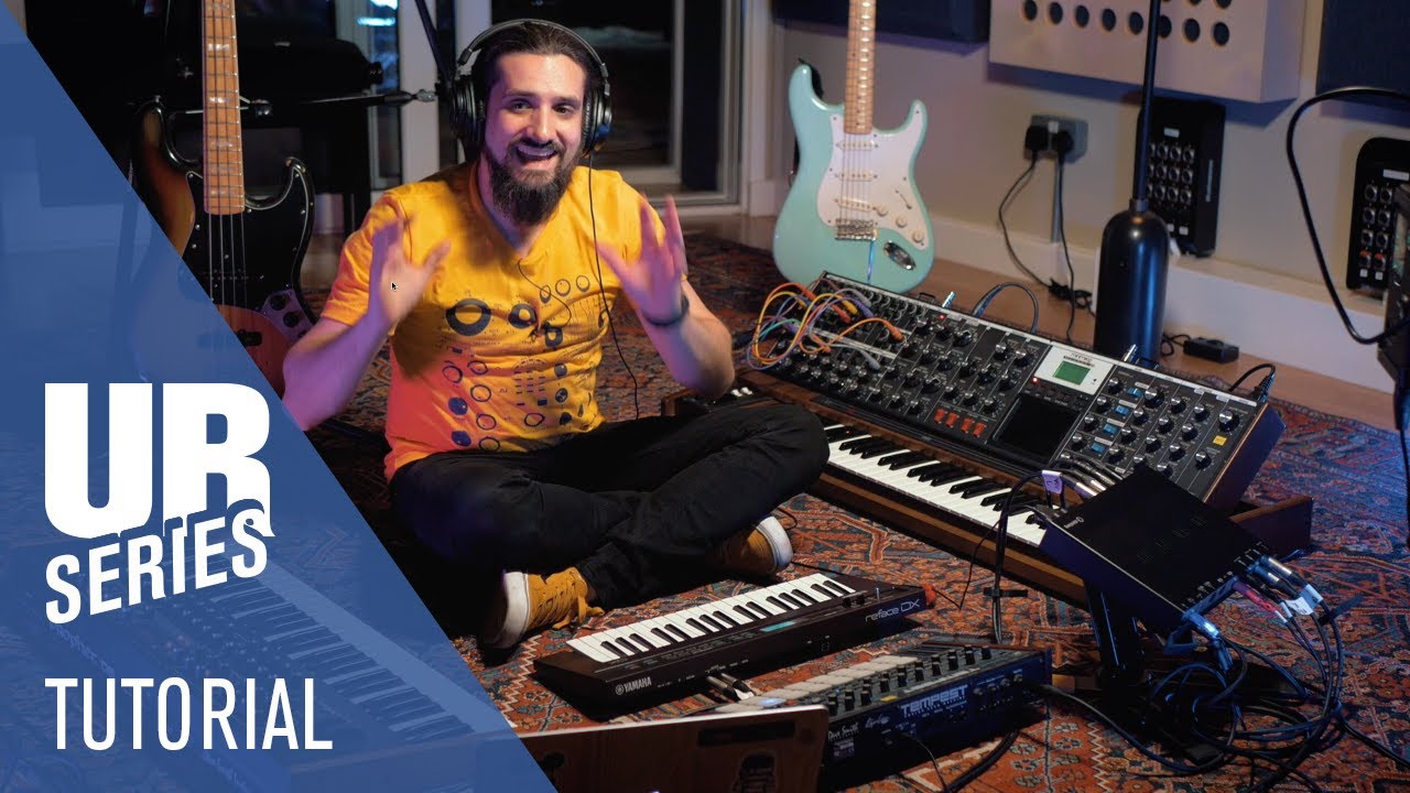 Обработка синтезаторов через UR-RT | Интерфейсы UR-RT с трансформаторами Руперта Неве