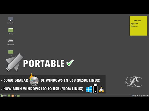 Como Grabar ISO De Windows 10 En Memoria USB Desde Linux + Unetbootin Portable (Mint/Ubuntu)