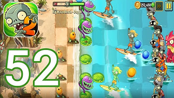 Plants vs. Zombies 2 - Gameplay Walkthrough Part 52 - Big Wave Beach Level 16 - 20 (iOS, Android)