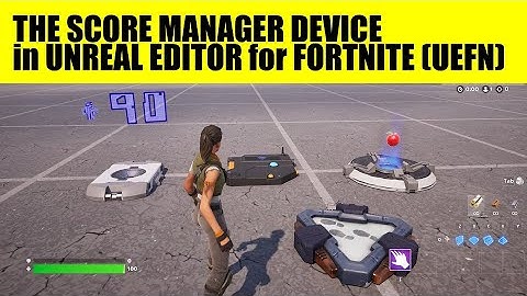 The Score Manager Device in Unreal Editor for Fortnite (see link in Description)