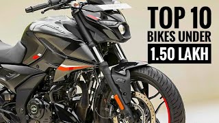 Top 10 Latest Bikes Under 1.50 Lakh On Road Price | Latest Price List | New Bikes in 1.50 Lakh