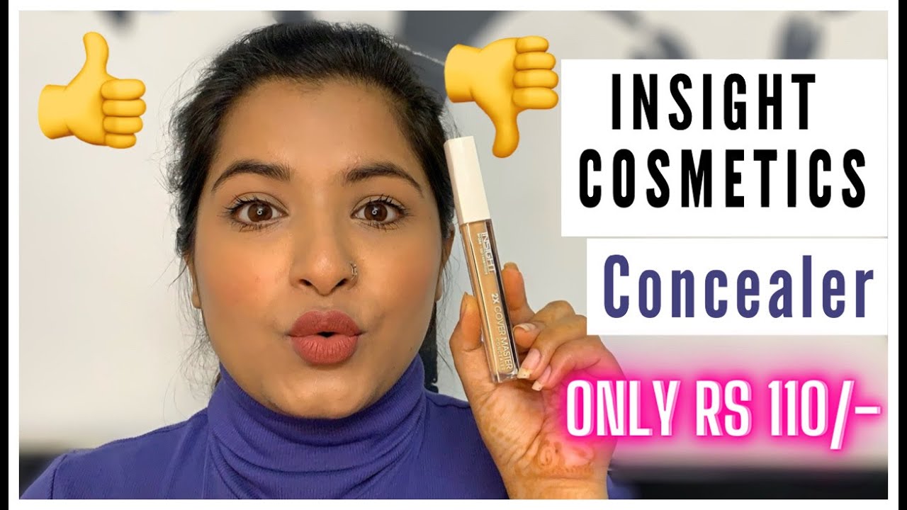 Insight Cosmetics 2X Cover Master Concealer DEMO AND REVIEW Ramita