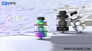 Gas Mods Cyber RTA Rebuildable Tank Vape Atomizer