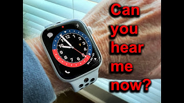 Apple Watch Microphone not working?