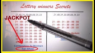 The Lottery Winners Secrets that no one will told you!