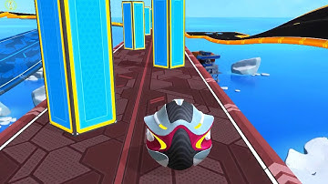 Gyrosphere Evolution Level 26 - Ball Runner Android, ios Gameplay ᴴᴰ | Best of Ball games