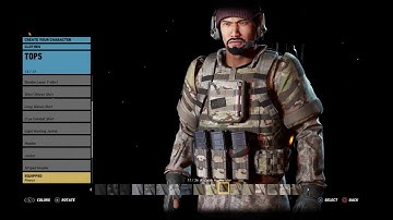 Ghost Recon Wildlands - Character Creation intro