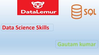 Data Science Skills LinkedIn SQL Interview Question | SQL interview | Datalemur