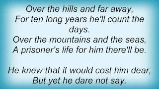 Thyrfing - Over The Hills And Far Away Lyrics