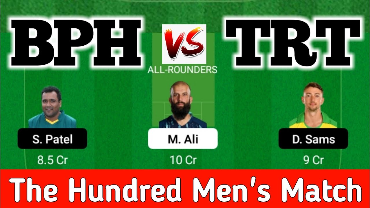 bph vs trt dream11 prediction, bph vs trt t20, trent rockets vs birmingham pheonix, bph vs trt