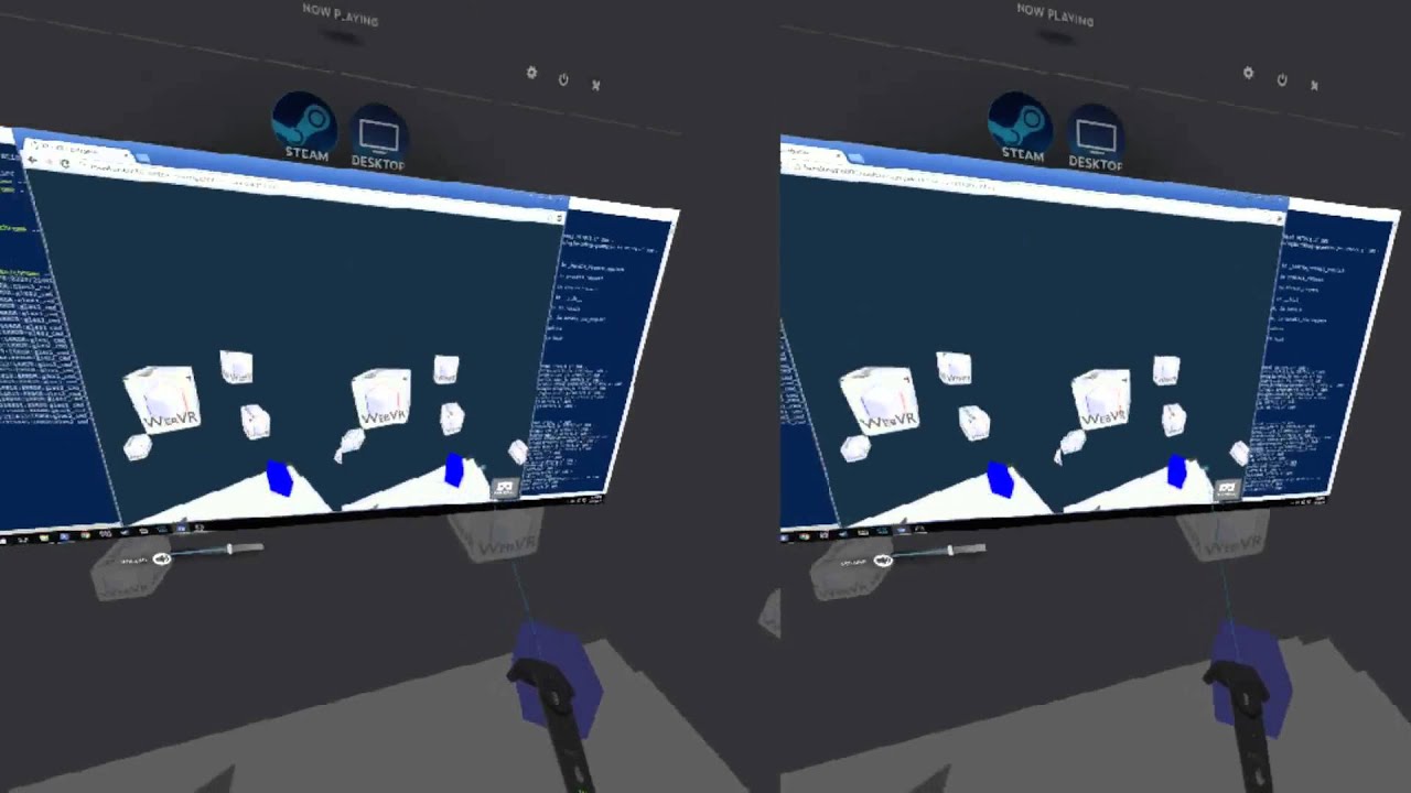 WebVR ception YouTube