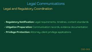 CySA+ CS0-003 Domain 4.2: Incident Response Reporting and Communication #CySA #CompTIA