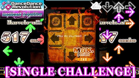 【DDR 2014】 MAX.(period) [SINGLE CHALLENGE] 譜面確認＋クラップ