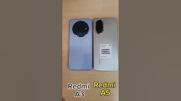 Xiaomi Redmi A5 Vs Redmi A3 Reboot Up Test