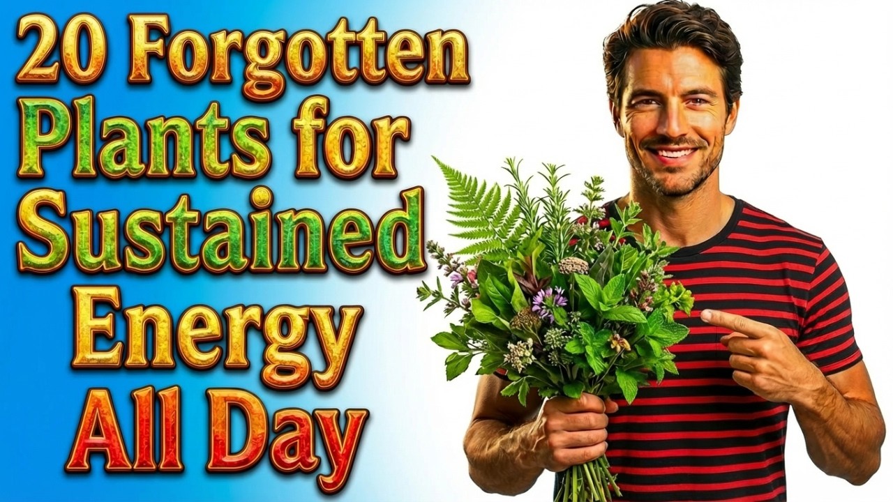 20 растений, которые борются с хронической усталостью без резкого спада энергии.