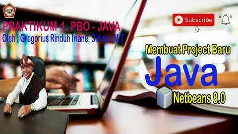 Praktikum PBO_Java_01 - Membuat Project baru pada Java Netbeans 8.0