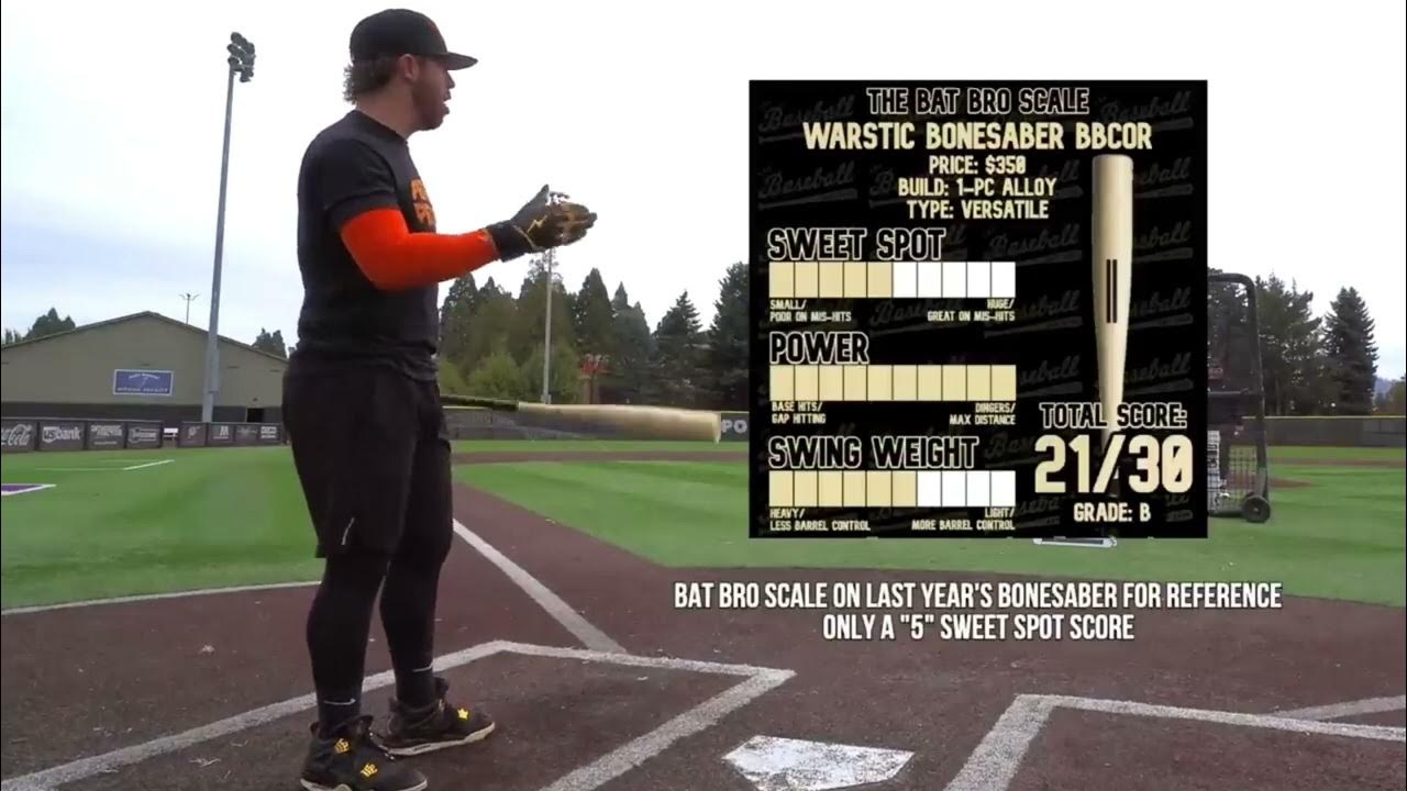 Baseball Bat Bros Warstic Bonesaber BBCOR Bat Review YouTube