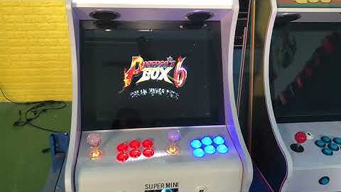 Pandora box 6 arcade machine boot screen