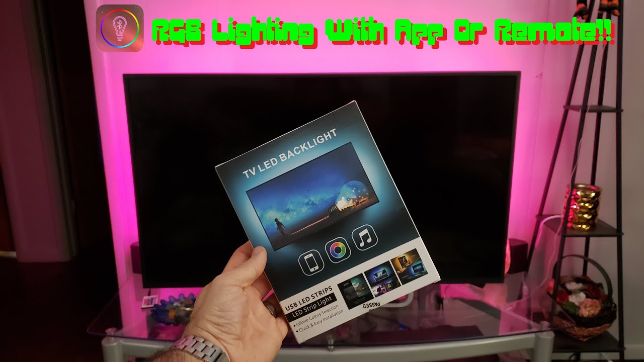 Nexillumi LED Strip Lights for 56"75" TV's YouTube