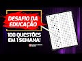 Desafio da Educação: 100 questões em 1 semana! - Conhecimentos Pedagógicos com Carlinhos Costa