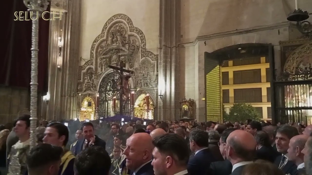 VIA CRUCIS DEL CONSEJO DE COFRADIAS DE SEVILLA .CRISTO DE LA BUENA MUERTE DE SAN JULIÁN 2026