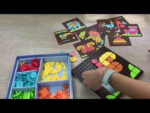 Video: Obrazovne Igre: Geometrijski Mozaik