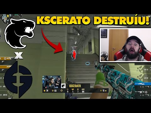 KSCERATO E FÚRIA ESTÃO INSANOS! MELHORES MOMENTOS FURIA VS EVIL GENIUSES - ESL PRO LEAGUE 16