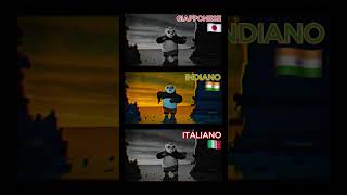 🐼 Kung Fu Panda vs Tai Lung in 3 lingue diverse (PARTE 2) 😂🔥