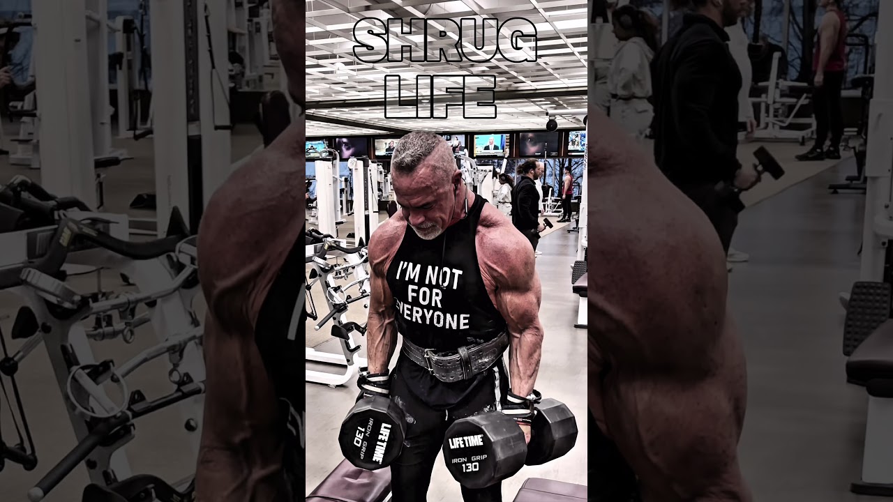 SHRUG THUG LIFE #workout #motivation #muscle #workouttips #exercise #health