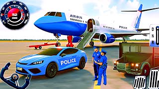 Police Cars and Truck Driver - US Police Transporter Plane Simulator - Android GamePlay screenshot 1