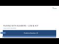 Class 6 Math Olympiad LCM &amp; HCF CONCEPTS &amp; TRICKS IMO SOF Problems for Beginners 23