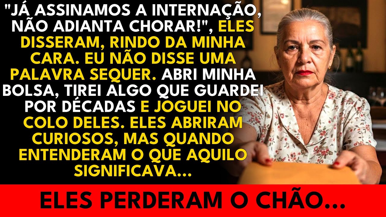 A HISTÓRIA REAL DESTA AVÓ👵Meus filhos já contavam com o dinheiro... Até que revelei
