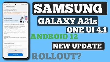 Samsung Galaxy A21s One Ui 4.1/Android 12 New Update Rollout?|New Features|Bug