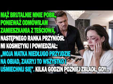 Mój Mąż Mnie Pobił Za Odmowę Wspólnego Zamieszkania Z Teściową, Ale Nigdy Nie Wyobrażał Sobie, Że...