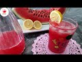 🍉BİR DİLİM KARPUZUNUZ VARSA FRESH BİR İÇEÇEK YAPABİLİRSİNİZ / KARPUZLATA /LİMONATA