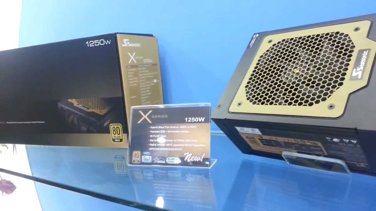 OverBR mostra o stand da Seasonic na Computex 2012