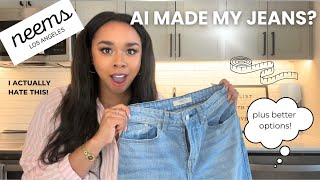 Neems Jeans Review - Custom Made by AI?!