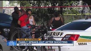 Family speaks out after shooting