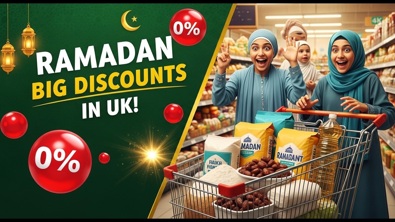 UK Ramadan 2026: HUGE Supermarket Discounts | Shocking Ramadan Price Cuts in UK Stores