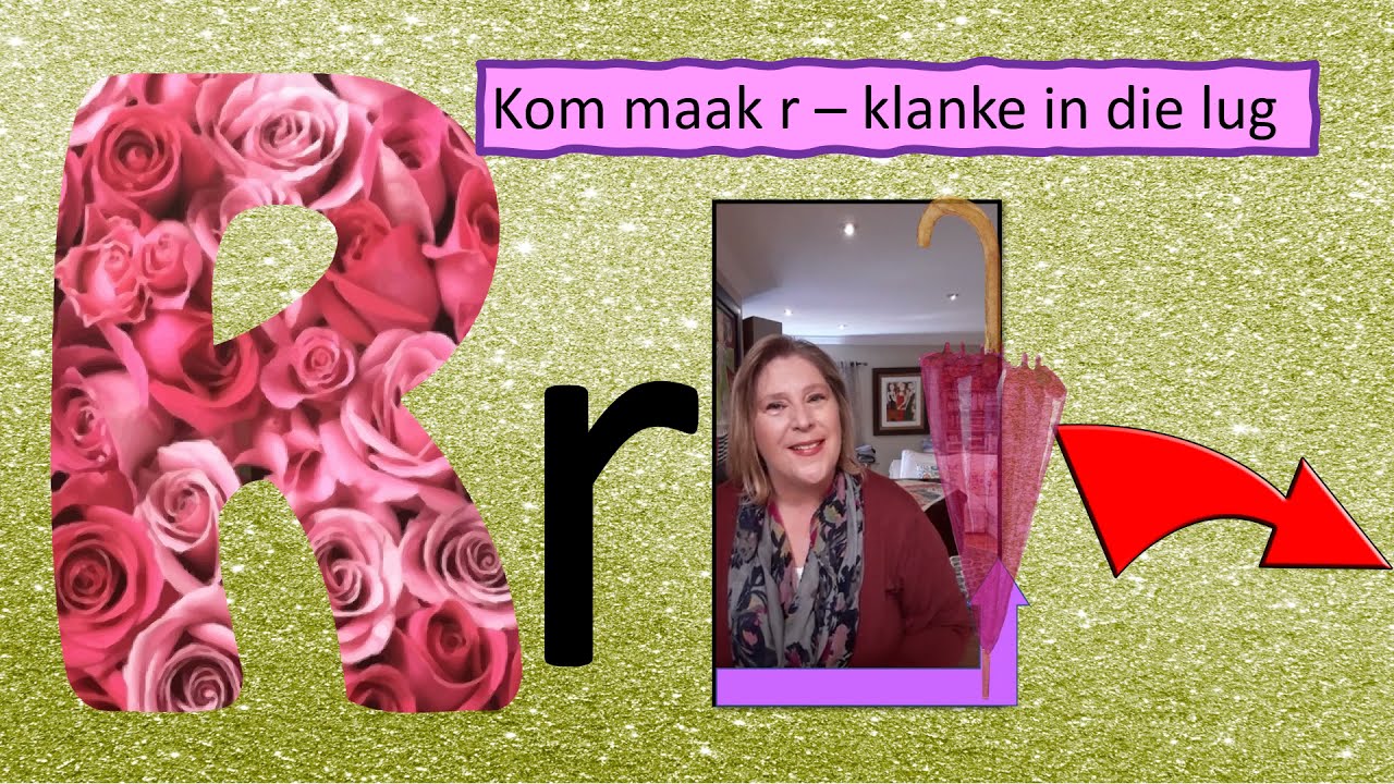Kom leer die r - klank saam met Ronnie die renoster