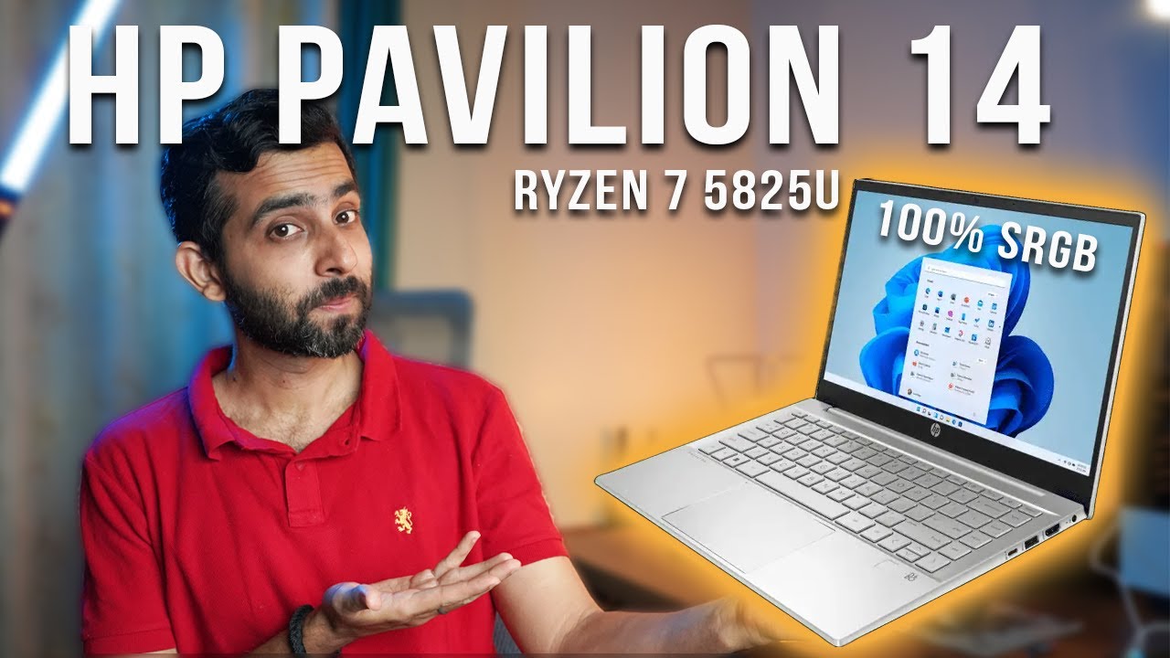 HP Pavilion 14ec1008AU, Ryzen 7 5825U (New Launched) Complete Review Hindi YouTube