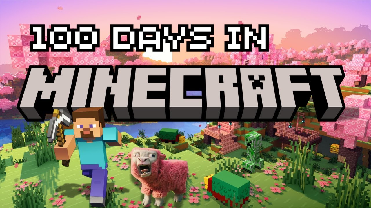 Can A Noob Survive 100 Days in Minecraft??? 34 Days Completed - YouTube