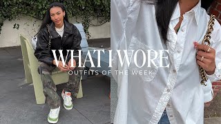 WHAT I WORE THIS WEEK | outfits of the week