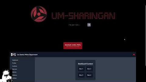 FiveM UI with AI um-sharingan