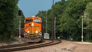 Pacing and Chasing BNSF Trains in Southwestern Missouri
