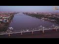 Sudan مدينة الخرطوم2018 سحر الجمال مقرن النيلين الأزرق والأبيض Full.HD_mp4