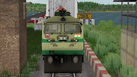 MSTS / OR Indian Railways GOC WDG-4 Twins in Action