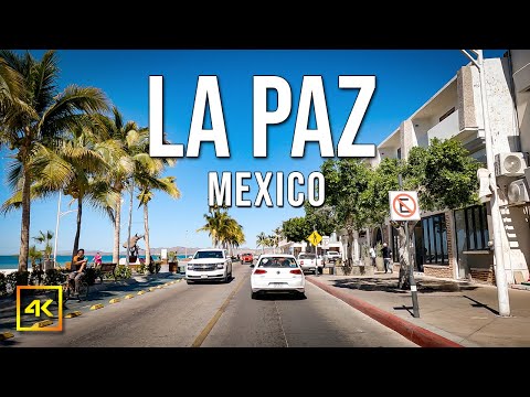 La Paz Mexico Cost Of Living | Malecon Drive [4K] Baja California Sur