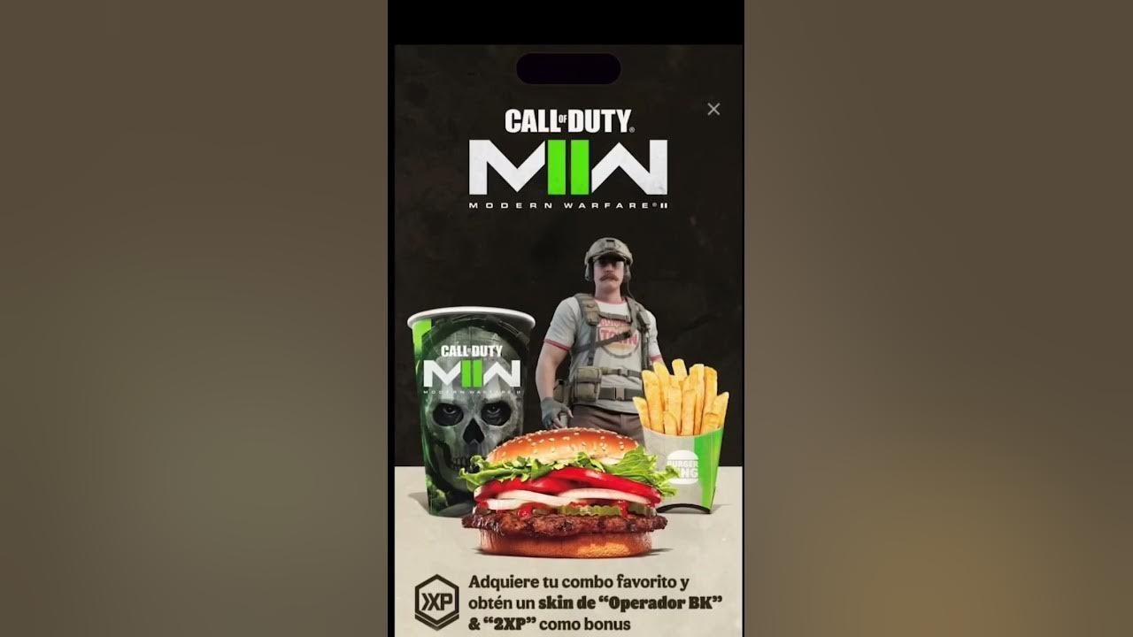 BurgerKing skin won't work on Warzone 2 as the skin is under a operator  only unlocked through Multiplayer : r/CODWarzone