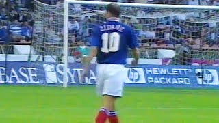 24 Year Old Zidane Scores Magnificent Goal Against Italy